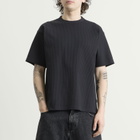 BEAMS Men's Stretch Thermal T-Shirt in Black