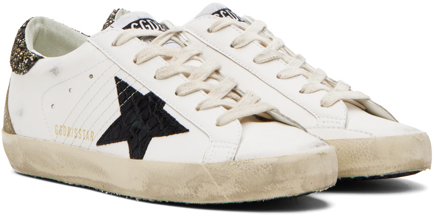 スニーカー GOLDEN  WHITE SUPER STAR SNEAKERS Golden Goose White Super Star Sneakers Golden Goose Deluxe Brand