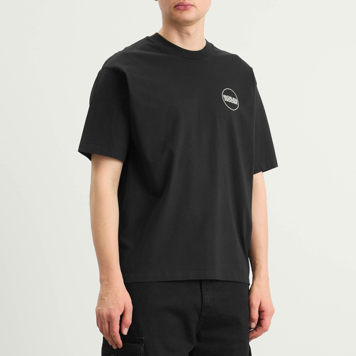 Boiler Room Men's 3M Core Logo T-Shirt in Black