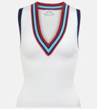 The Upside - Courtside Juliet cotton-blend vest