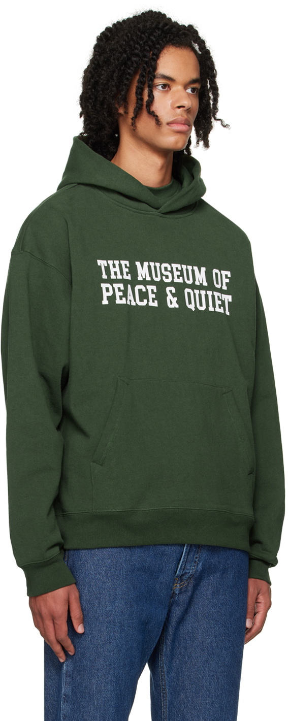Museum of Peace & Quiet Green Campus Hoodie