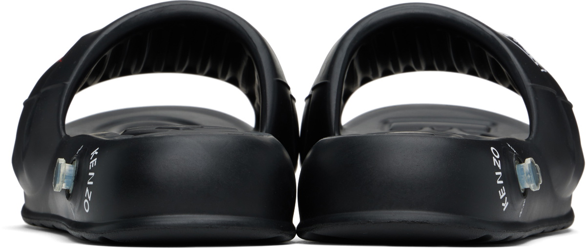 Kenzo Black Kenzo Paris 'KENZO-Splash' Pool Slides
