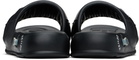 Kenzo Black Kenzo Paris 'KENZO-Splash' Pool Slides