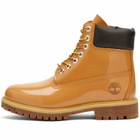 Timberland Women's x Veneda 6" Patent Leather Boot in Wheat Patent