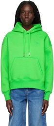 AMI Paris Green Ami de Cœur Hoodie