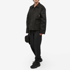 Acne Studios Men's Okey Twill Pink Label Work Jacket in Black