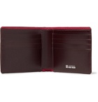 Connolly - Polished-Leather Billfold Wallet - Burgundy