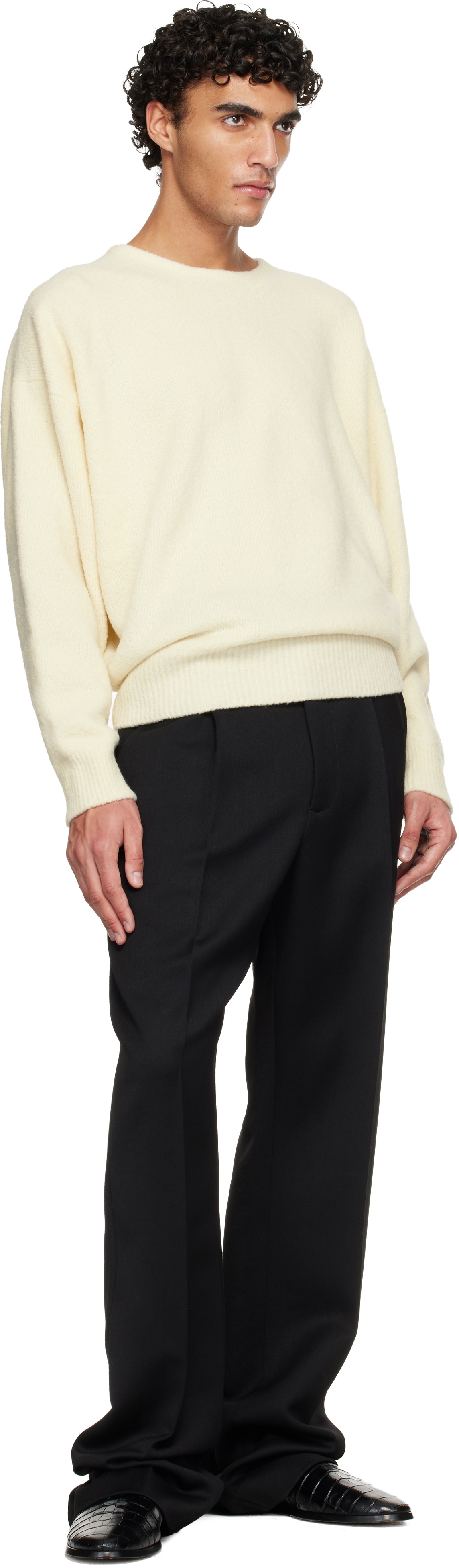 Fear of God Off-White Edge Knit Crewneck Sweater