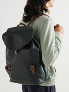Bleu de Chauffe - Zibeline Full-Grain Leather Backpack