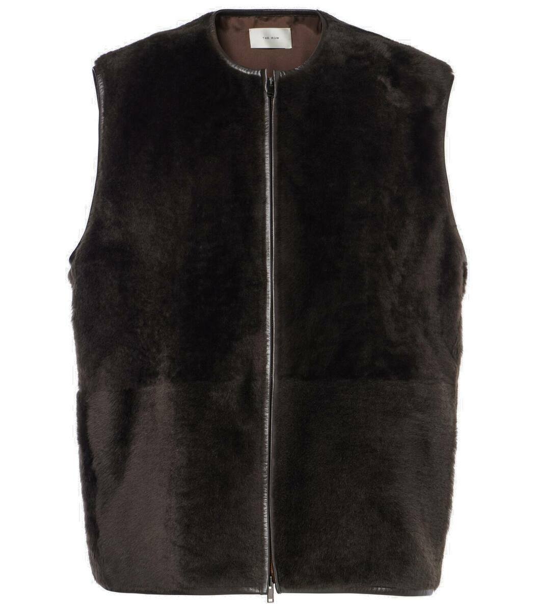 The Row Grey Vega Vest The Row