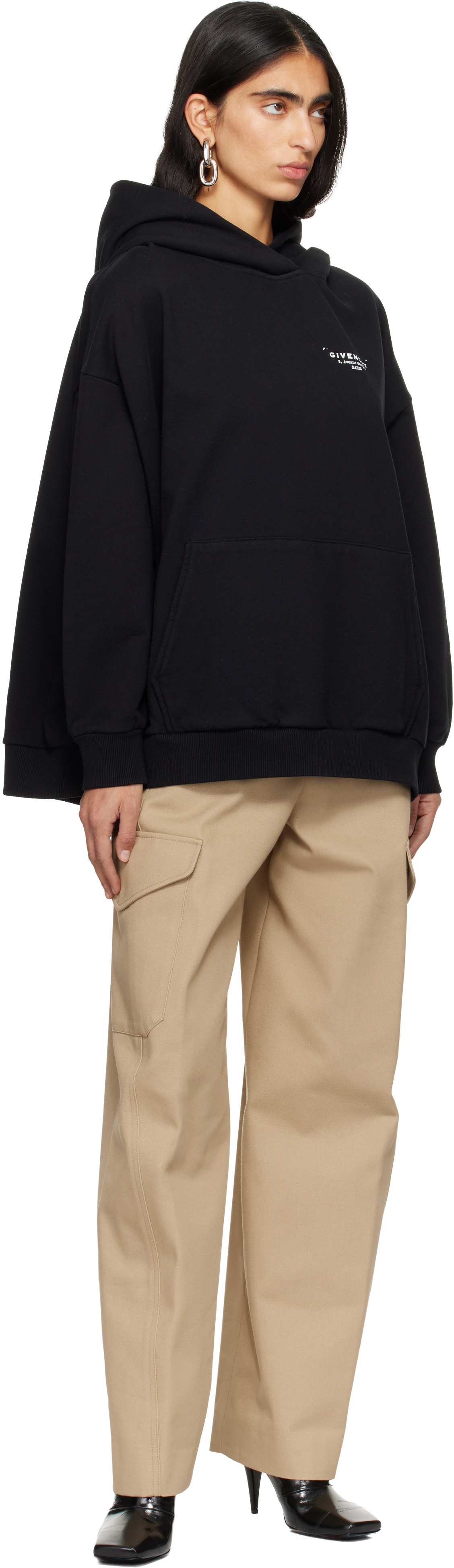 Givenchy Black Logo Hoodie