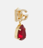 Dolce&Gabbana DG crystal clip-on earrings