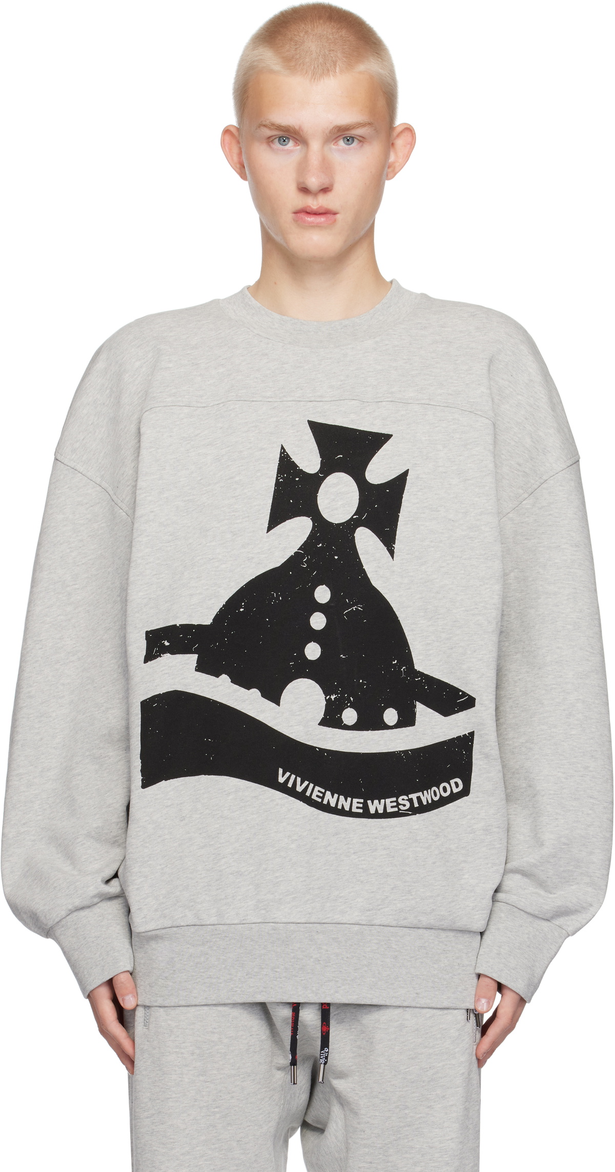 Vivienne Westwood Gray Sander Sweatshirt Vivienne Westwood