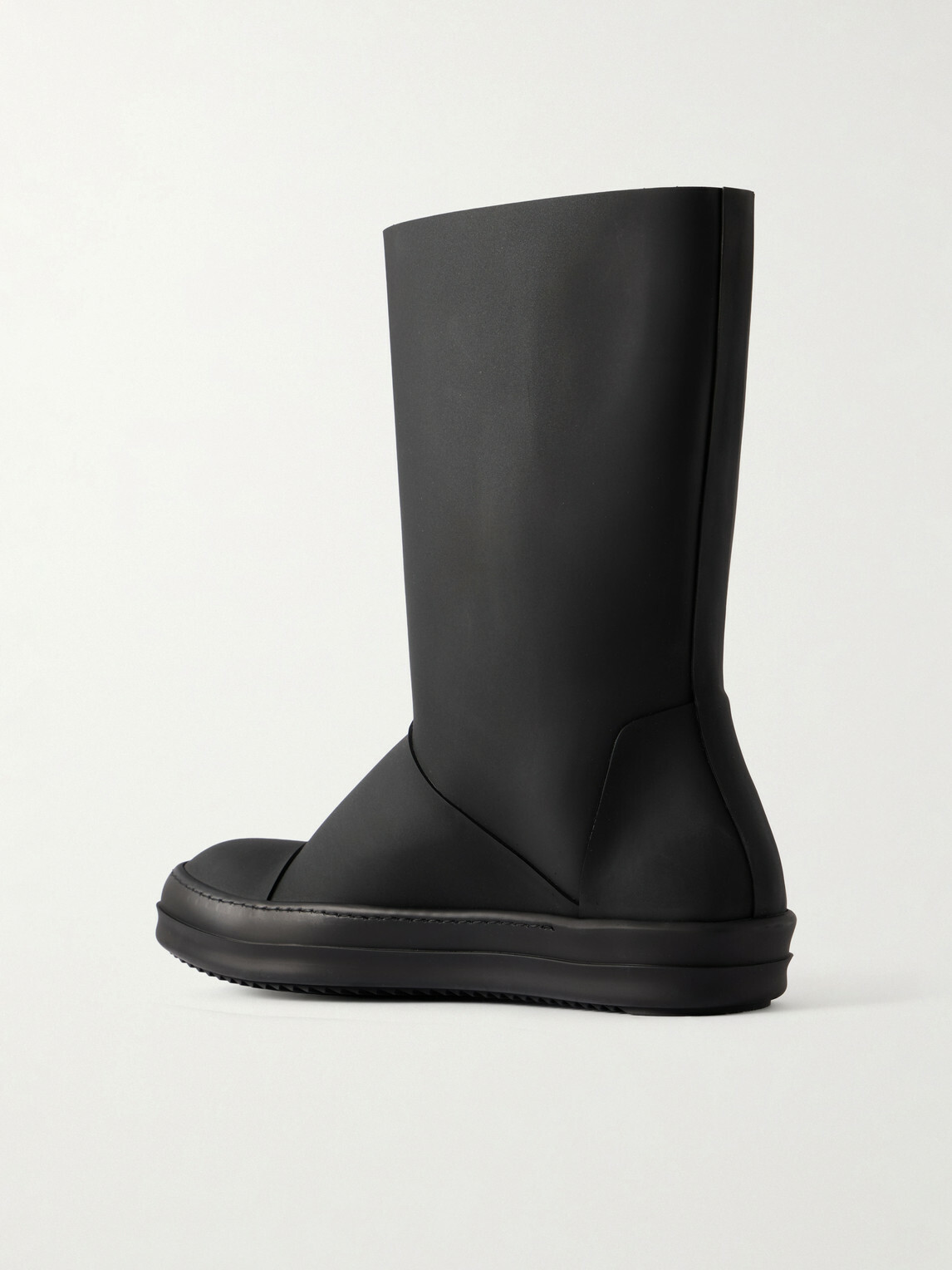 DRKSHDW by Rick Owens - Sneakwaders Rubber Boots - Black