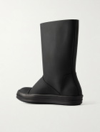 DRKSHDW by Rick Owens - Sneakwaders Rubber Boots - Black