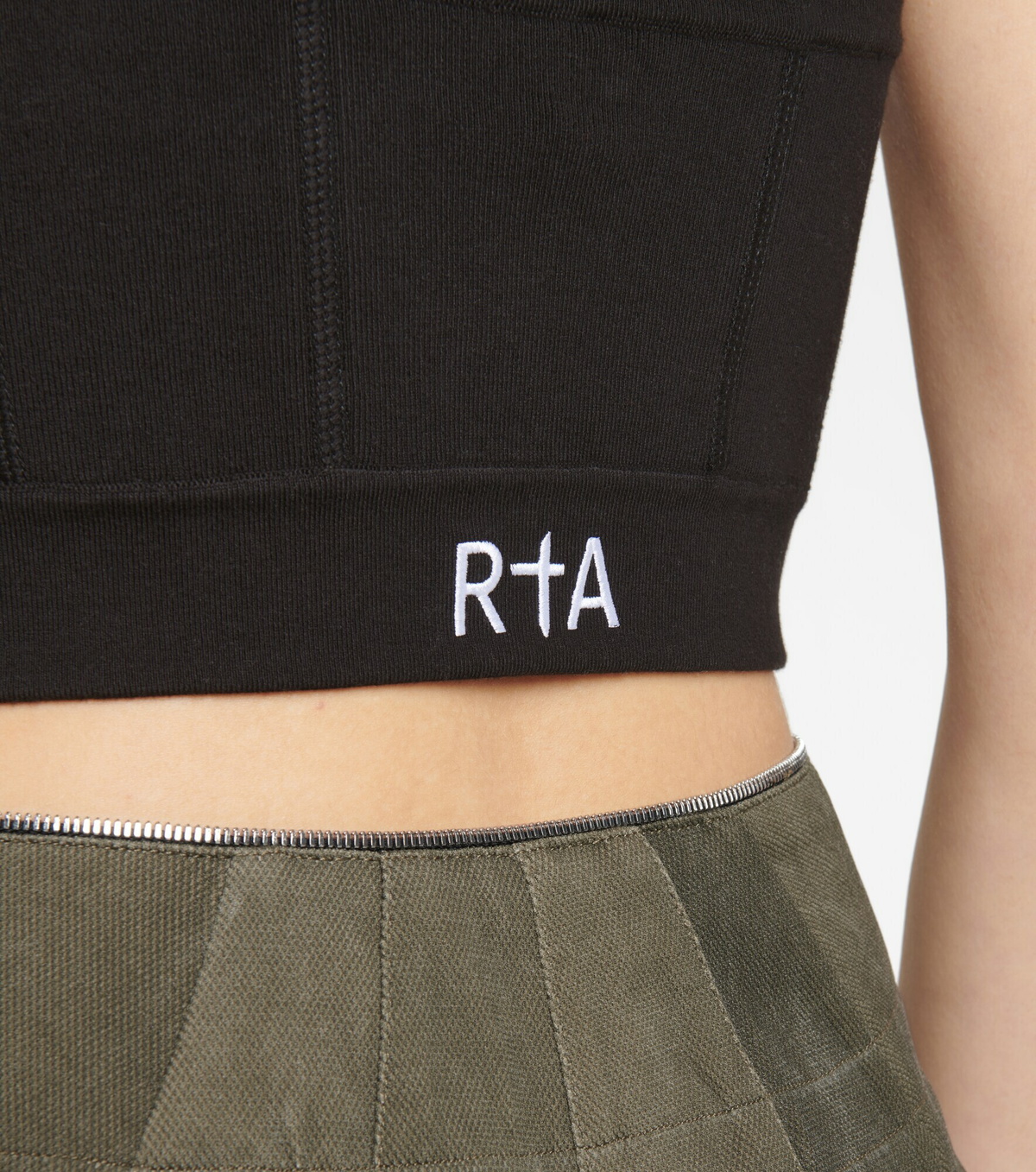 Rta - Nour stretch-cotton bustier