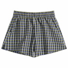 A.P.C. Women's Andrea Check Shorts in Green