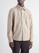 Slowear - Montedoro Suede Overshirt - Neutrals