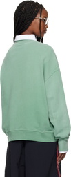 WILLY CHAVARRIA Green 'Chavarria Community Center' Standard Sweatshirt