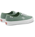 Vans - UA Authentic One Piece Suede Sneakers - Men - Sage green