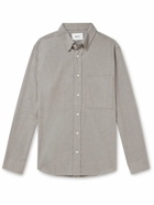 NN07 - Cohen 5726 Herringbone Cotton Shirt - Gray