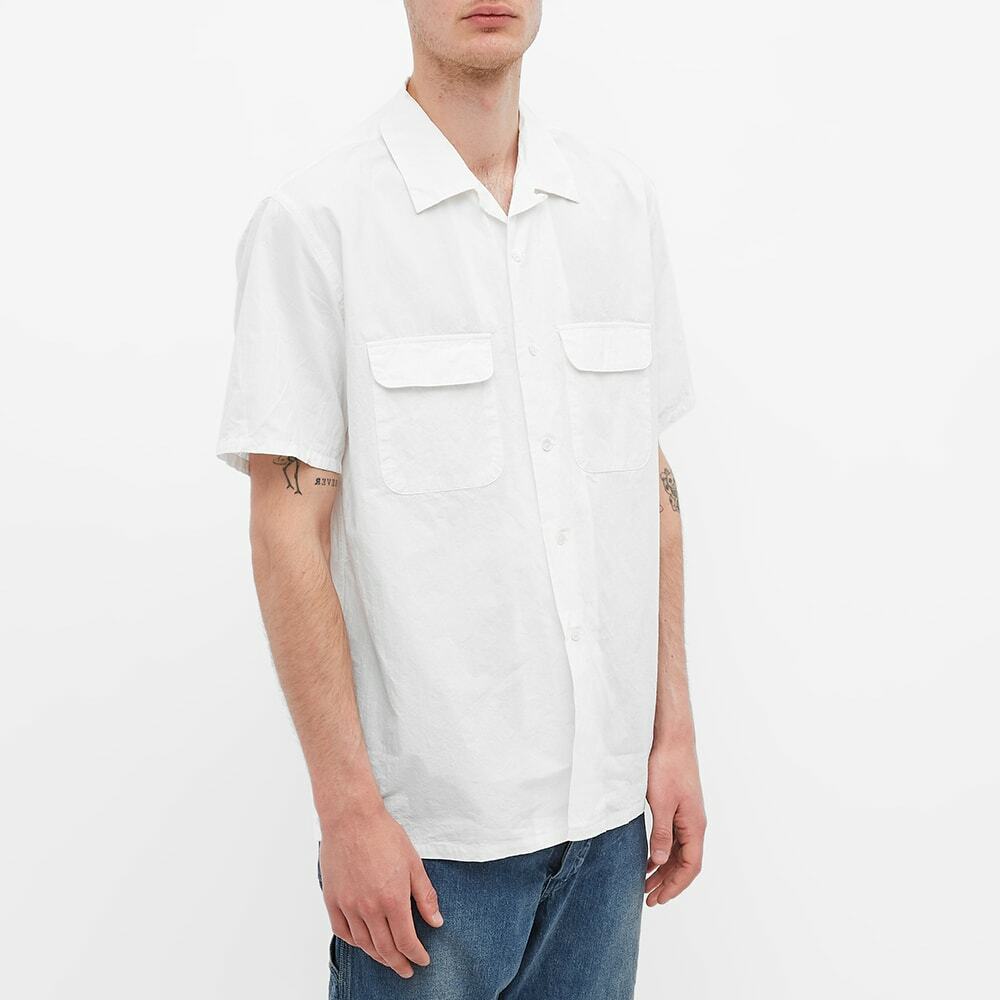 90'S Ralph Lauren CHAPS Paisley Pattern Short Sleeve Open Collar Cotton Shirt Box Shirt Men's XXL cotton white type Vintage Second Hand main image 0