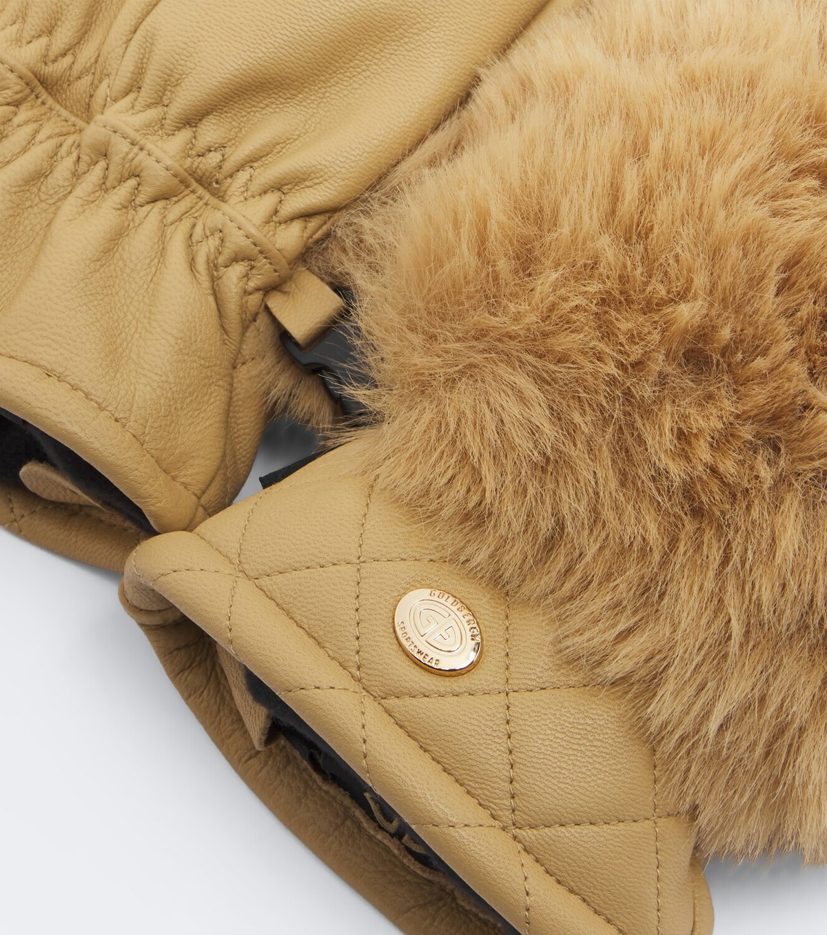 Goldbergh Hill leather mittens