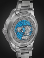 Montblanc - 1858 GMT Automatic 42mm Stainless Steel Watch, Ref. No. 129615