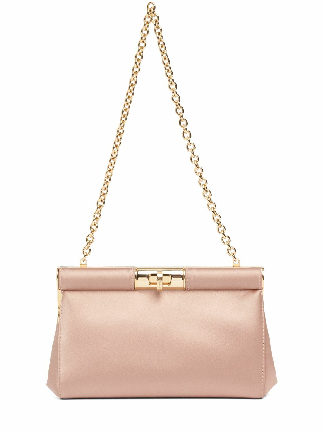 DOLCE & GABBANA Small Old Money Satin Clutch Dolce & Gabbana