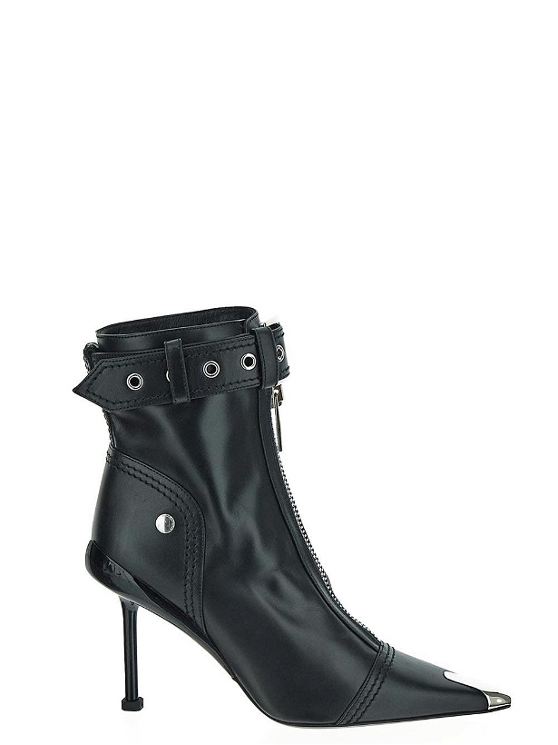 Photo: Alexander Mcqueen Zipped Ankle Boot