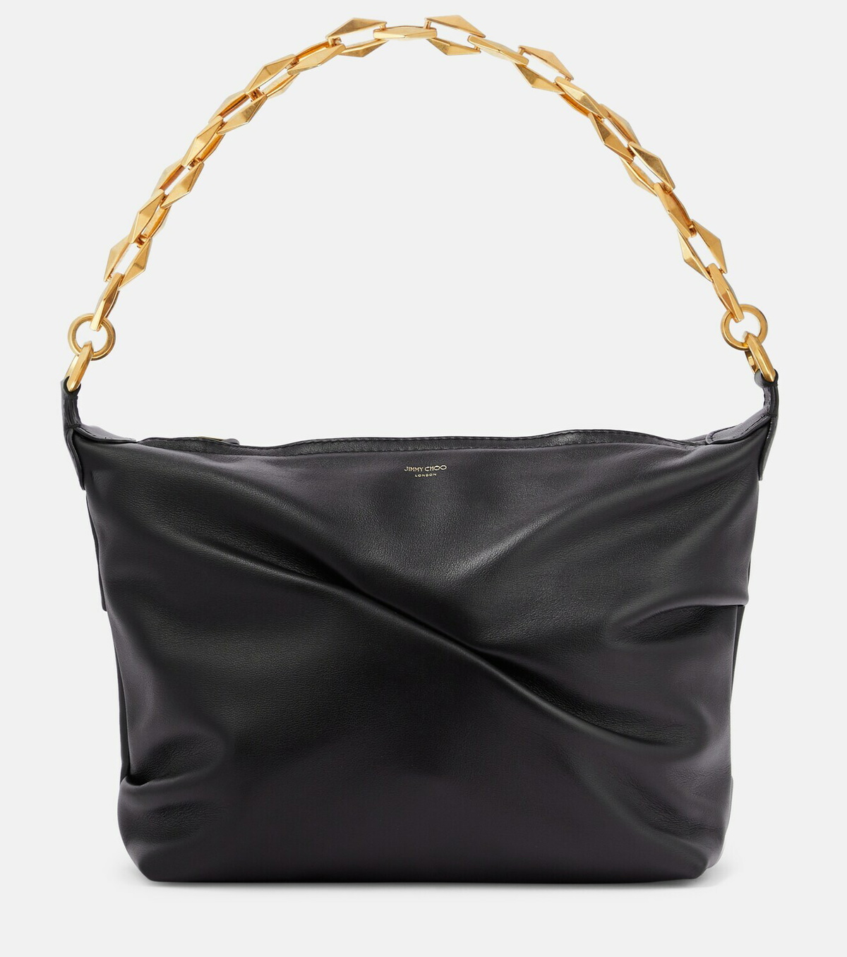 ショルダーバッグ・ポシェット JIMMY CHOO CAMEL SUEDE MEDIUM DIAMOND SHOULDER BAG Jimmy Choo Suede Medium Diamond Shoulder Bag in Brown | Lyst UK