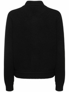 ANNAGRETA Greta Wool Bomber Jacket