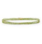 Luis Morais - Gold and Bead Necklace - Green