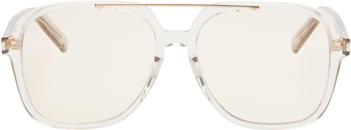 Saint Laurent Beige SL 545 Sunglasses Saint Laurent display picture 1