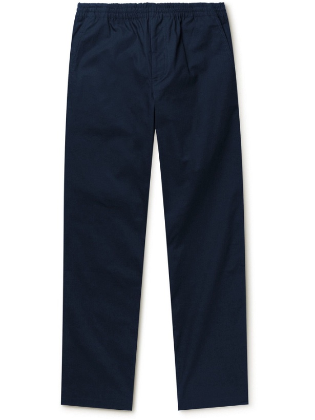 Photo: NORSE PROJECTS - Evald Cotton-Blend Ripstop Trousers - Blue