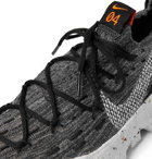 NIKE - Space Hippie 04 Stretch-Knit Sneakers - Gray