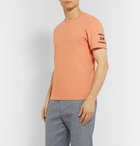 James Perse - Printed Cotton-Jersey T-Shirt - Orange