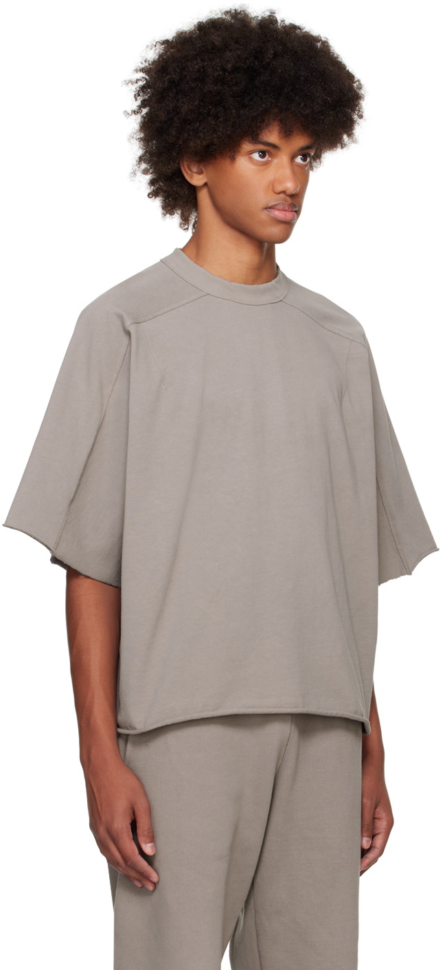 Entire Studios Gray Heavy Dart T-shirt Entire Studios