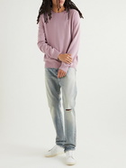 Alexander McQueen - Instarsia Cashmere Sweater - Purple