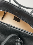 Jacquemus - Le Turismo Full-Grain Leather Messenger Bag - Black
