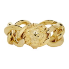 Versus Gold Lion Chain Bracelet