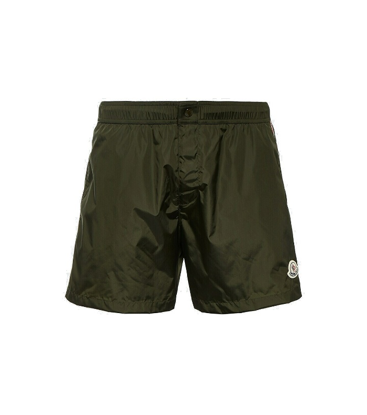 Photo: Moncler Logo swim shorts