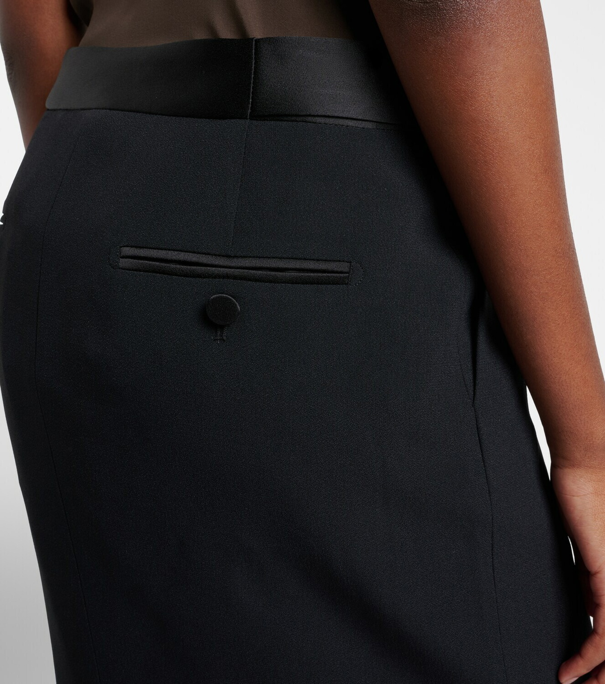Tom Ford Satin pencil skirt