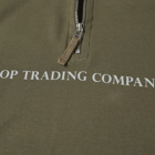 Pop Trading Company Half Zip Logo Sweat