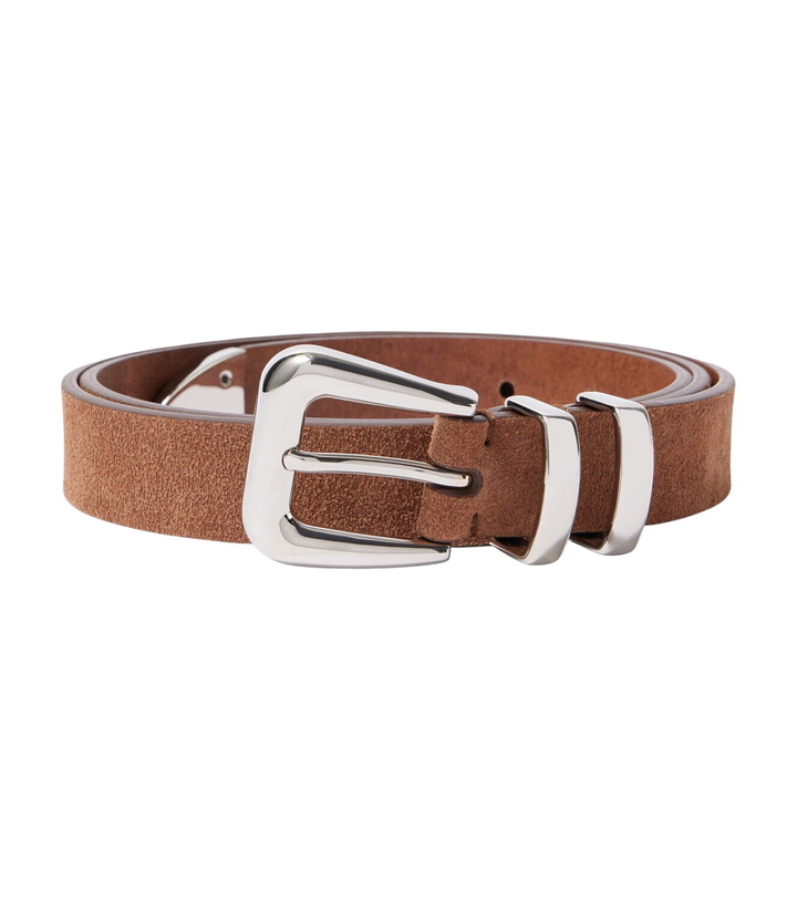 Photo: Brunello Cucinelli Suede belt