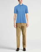 Brunello Cucinelli Mens Polo shirt Azure