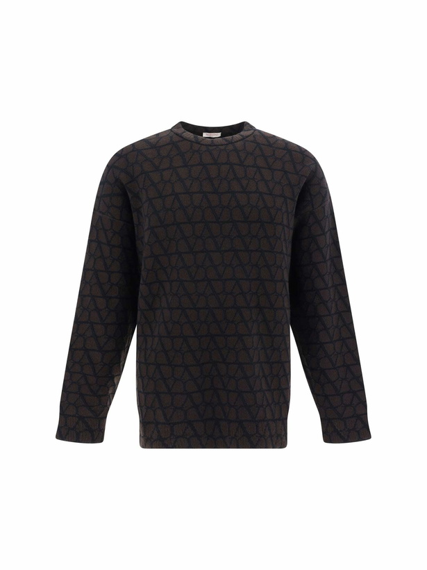 Photo: Valentino Garavani Toile Iconographe Crewneck Sweater