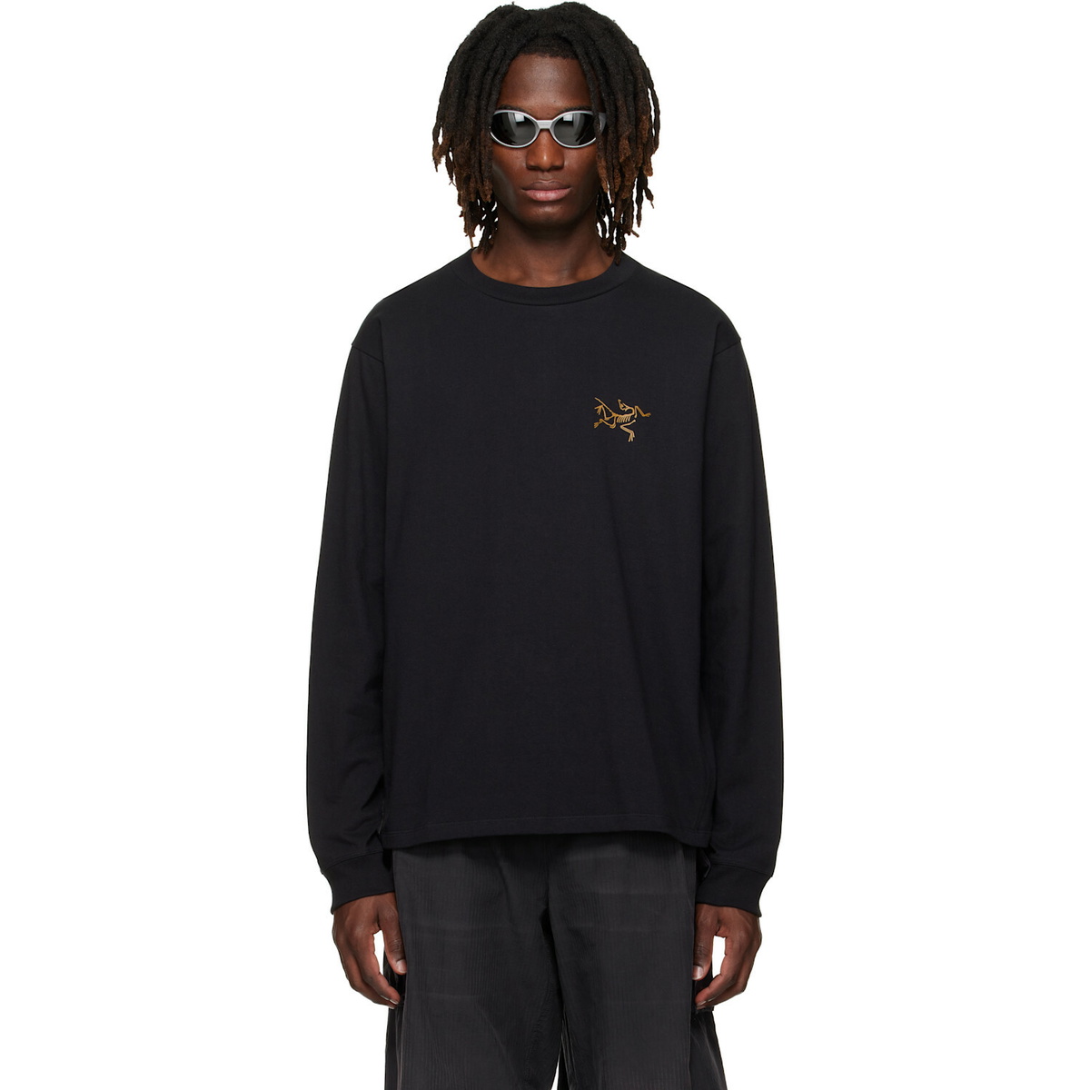 Arc'teryx Black Kragg Cotton LS T-shirt