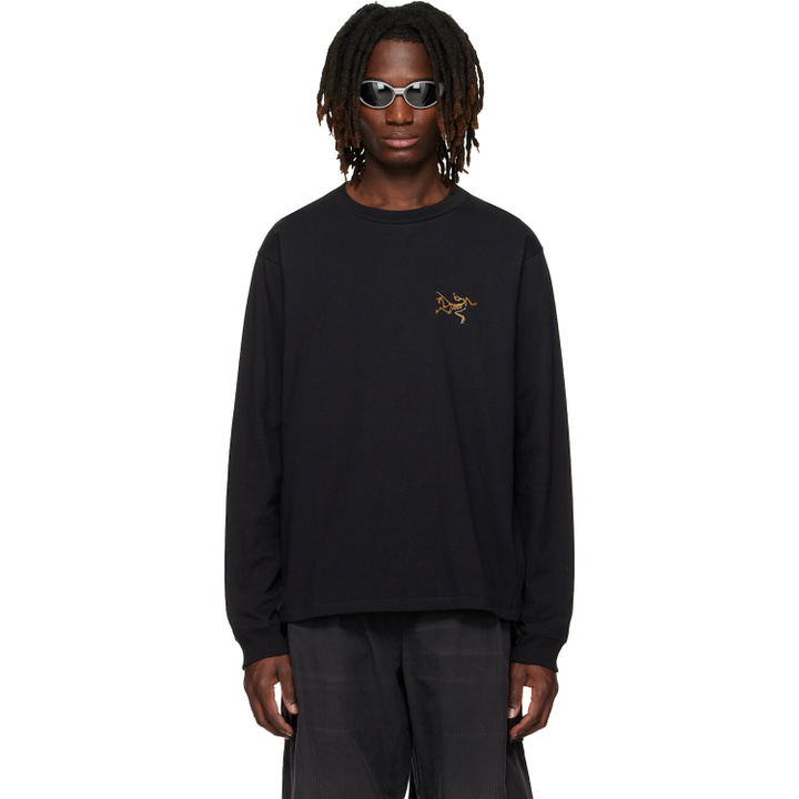 Photo: Arc'teryx Black Kragg Cotton LS T-shirt