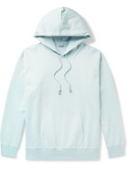 Auralee - Dégradé Cotton-Jersey Hoodie - Blue